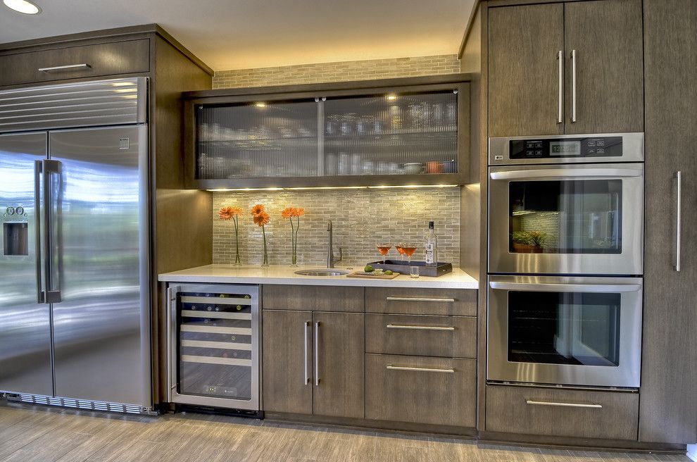 Aaa Thousand Oaks for a Contemporary Kitchen with a White Oak and Contemporary, Clean, Warm Kitchen by Kristin Lam Interiors