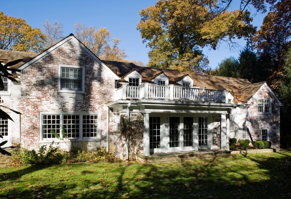 Acme Brick for a Traditional Exterior with a Balcony and New Interiors by Orion General Contractors