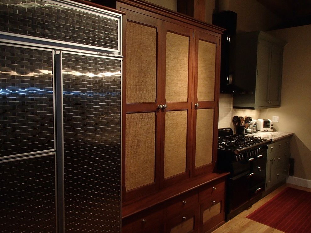 Aga Marvel for a Traditional Kitchen with a Marvel Appliances and Kingsbury Kitchen by Brian Hudok Kitchens