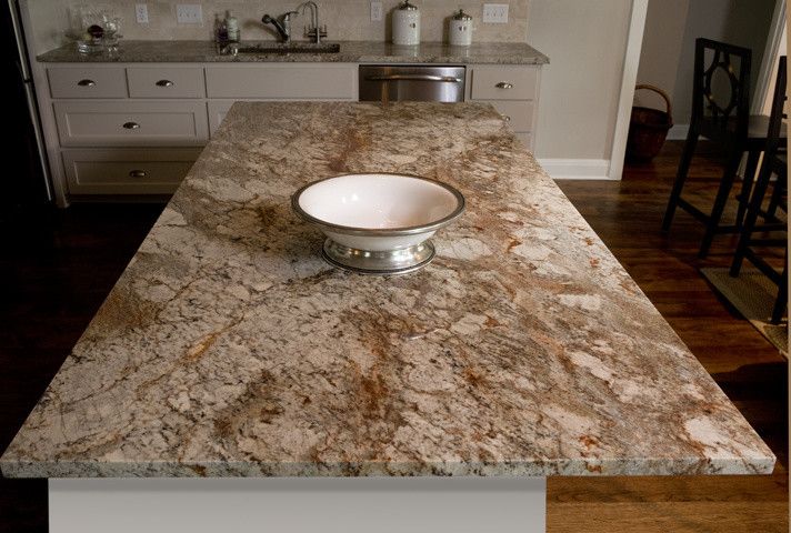 Agm Granite for a Traditional Kitchen with a Typhoon Bordeaux and Ag&m Granite by Ag&m (Architectural Granite & Marble)