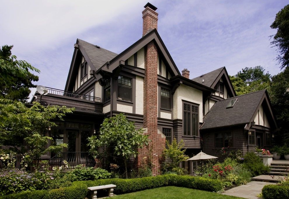 Aia Seattle for a Traditional Exterior with a Hedges and Capitol Hill Renovation by Laurie Carron Architect, Aia I Leed Ga