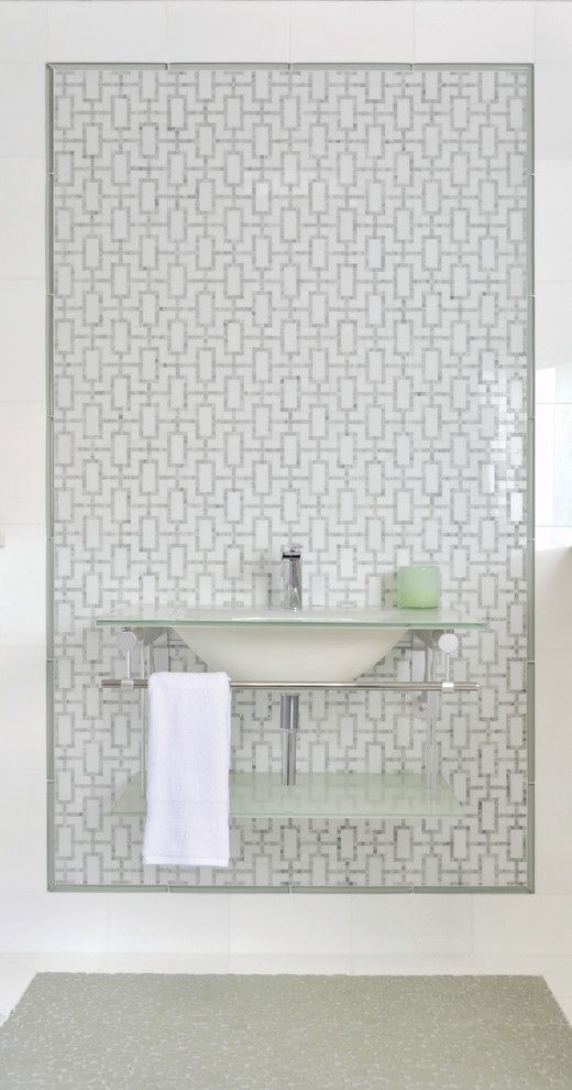 Akdo for a Eclectic Bathroom with a Stone and La Moda by Akdo