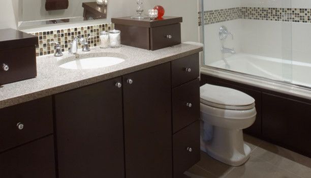 Alexander Lumber for a Modern Bathroom with a Vanity and New Cabinetry Pictures by Alexander Lumber Company