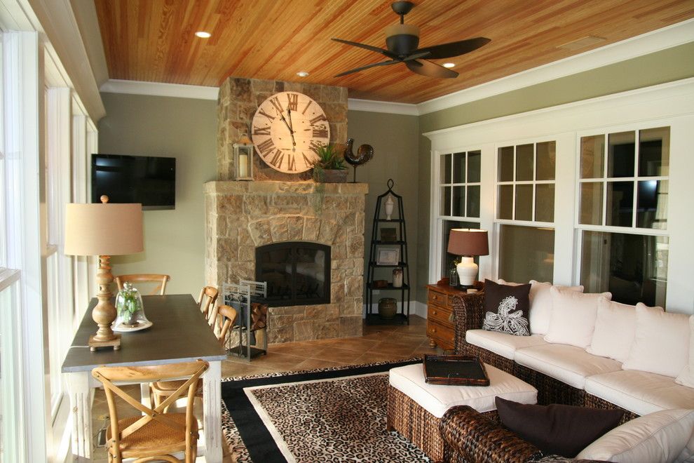 Alexander Lumber for a Traditional Sunroom with a Porch and 712 W. Bauer by Cory Smith Architecture