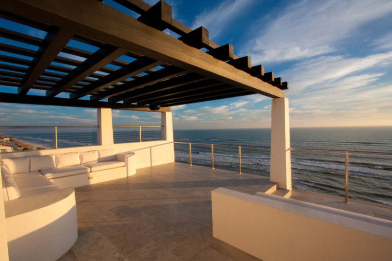 Alys Beach for a Tropical Porch with a Tropical and Alys Beach, Fl by Summerour Architects