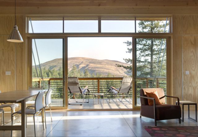 Anderson Plywood for a Modern Kitchen with a Seattle Architect and Pine Forest by Balance Associates Architects