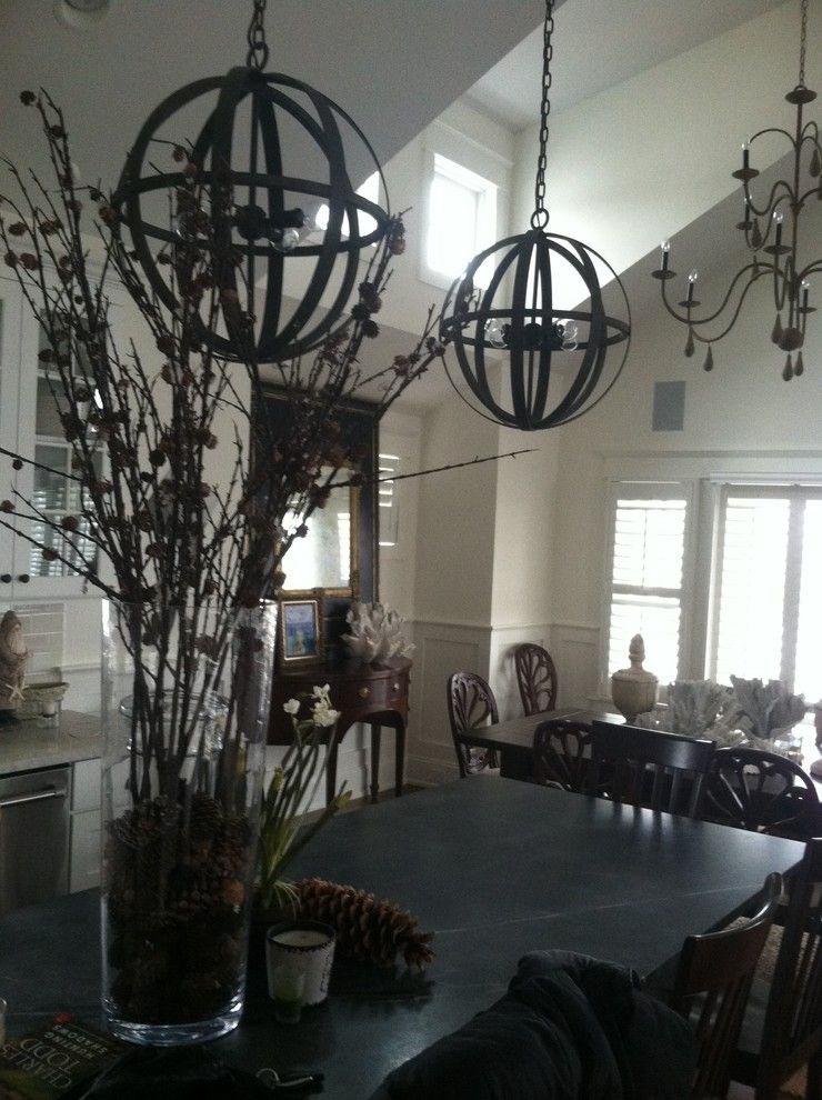 Annapolis Lighting for a Traditional Kitchen with a Chandelier and Avalon Beach House by Annapolis Lighting