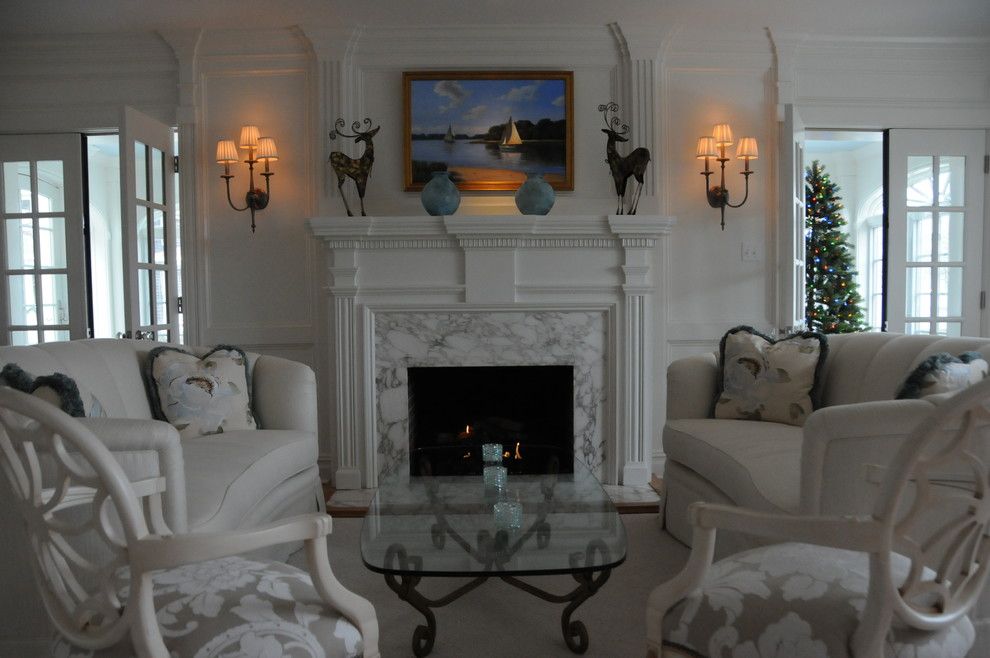 Annapolis Lighting for a Traditional Living Room with a Elegant and Cape May Beach House by Annapolis Lighting