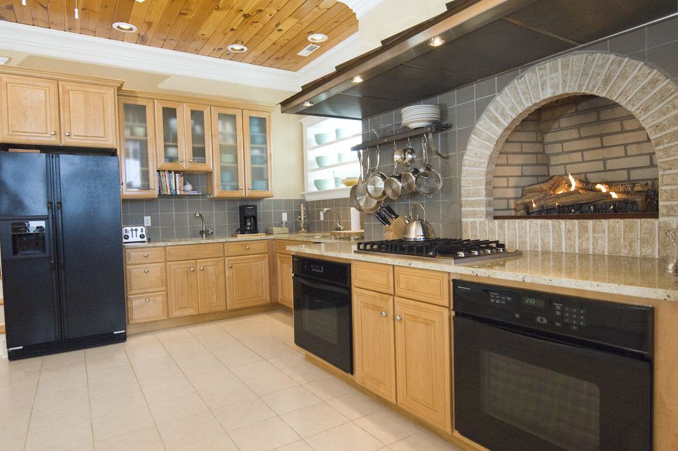 Appliance Parts Depot for a Traditional Kitchen with a Pot Rack and Kitchen Remodel at Beach House in Lewes, De. by Pine Street Carpenters & the Kitchen Studio