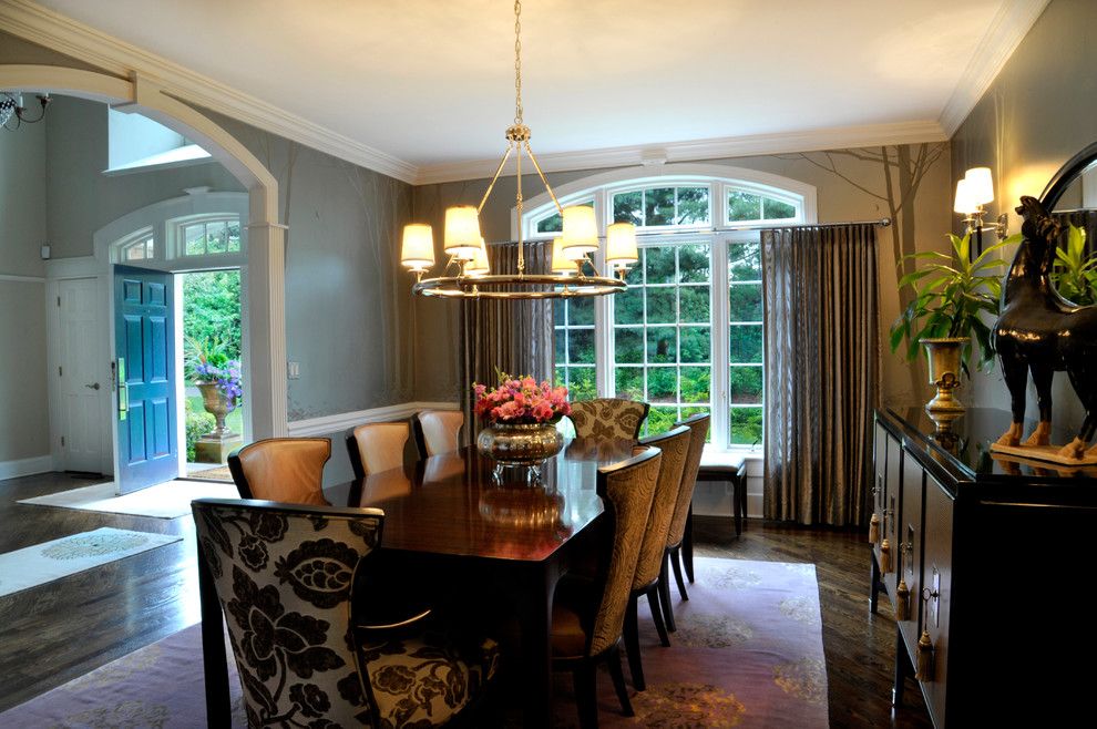 Appliance Parts Depot for a Transitional Dining Room with a Wall Murals and Ny Estate by a Perfect Placement