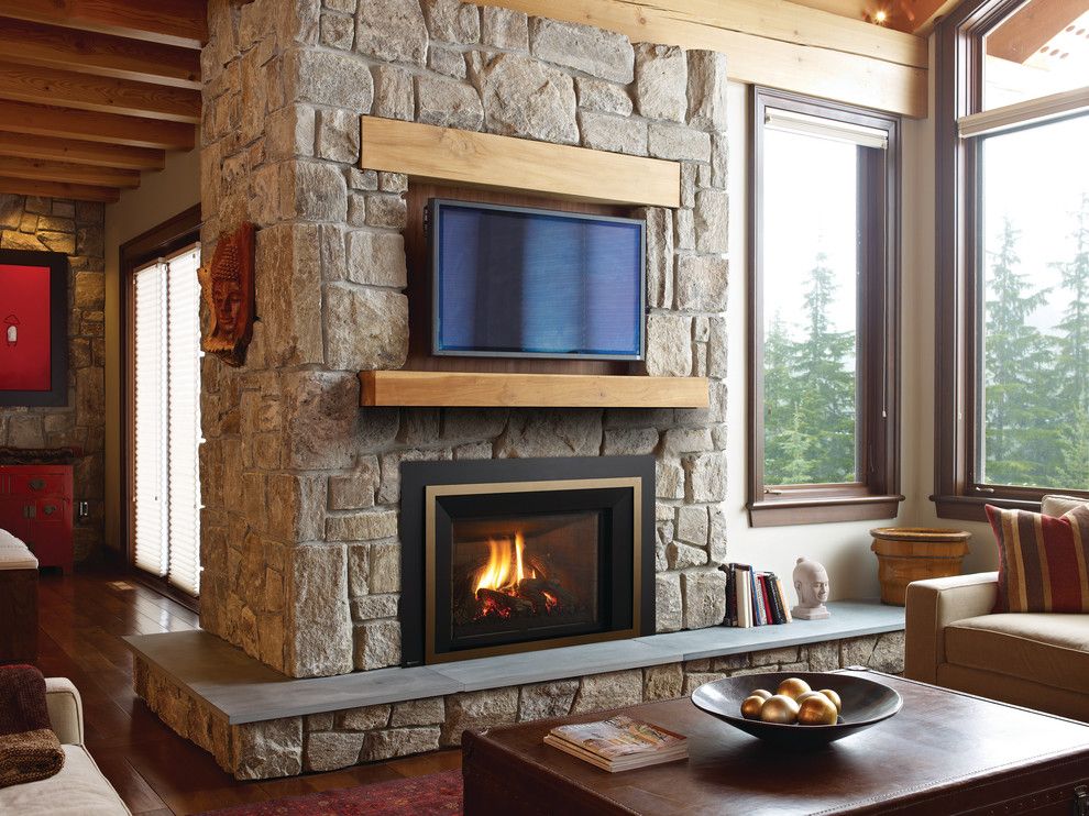 Aqua Quip for a  Living Room with a Fireplaces and Fireplaces by Aqua Quip