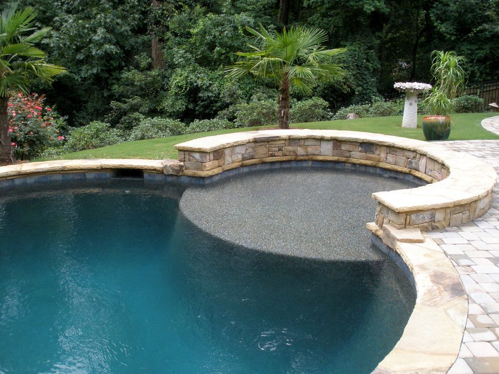 Aquarama for a Traditional Pool with a Traditional and Ultimate Backyard Experience by Aquarama Pools & Spas