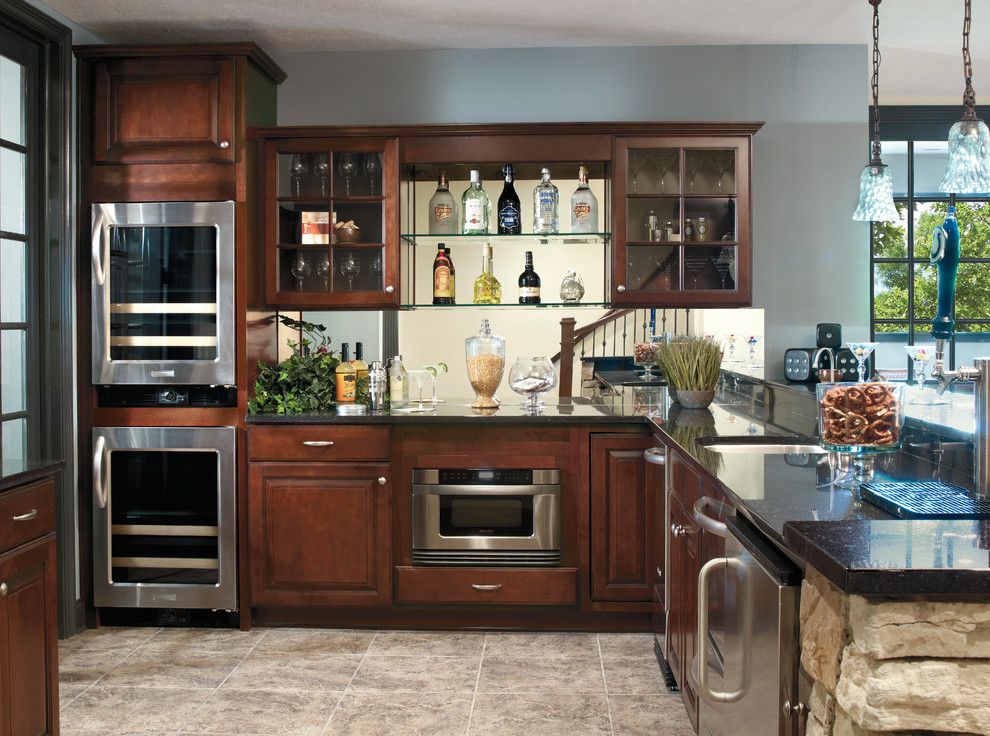 Aristokraft Cabinets for a Traditional Kitchen with a Cabinets and Aristokraft Cabinets by Hager Cabinets Inc.