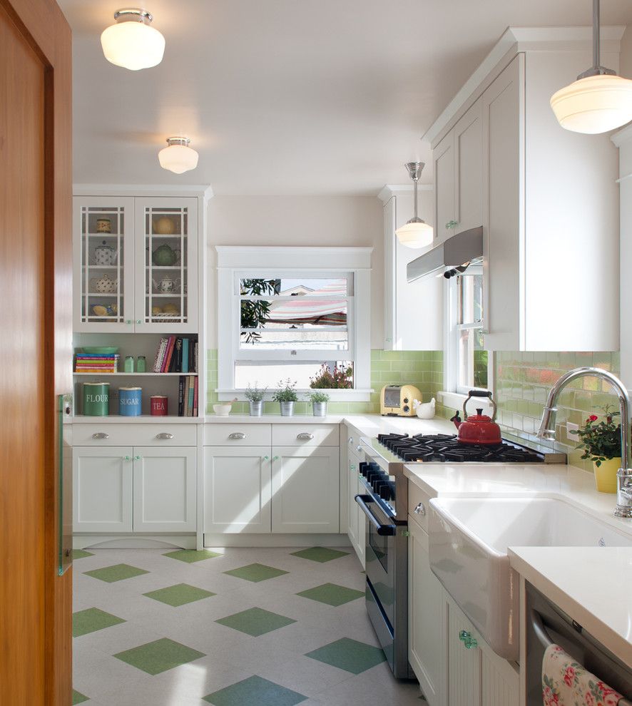 Armstrong Cabinets for a Traditional Kitchen with a Charging Station and a Refreshing Re Do by Design Studio West