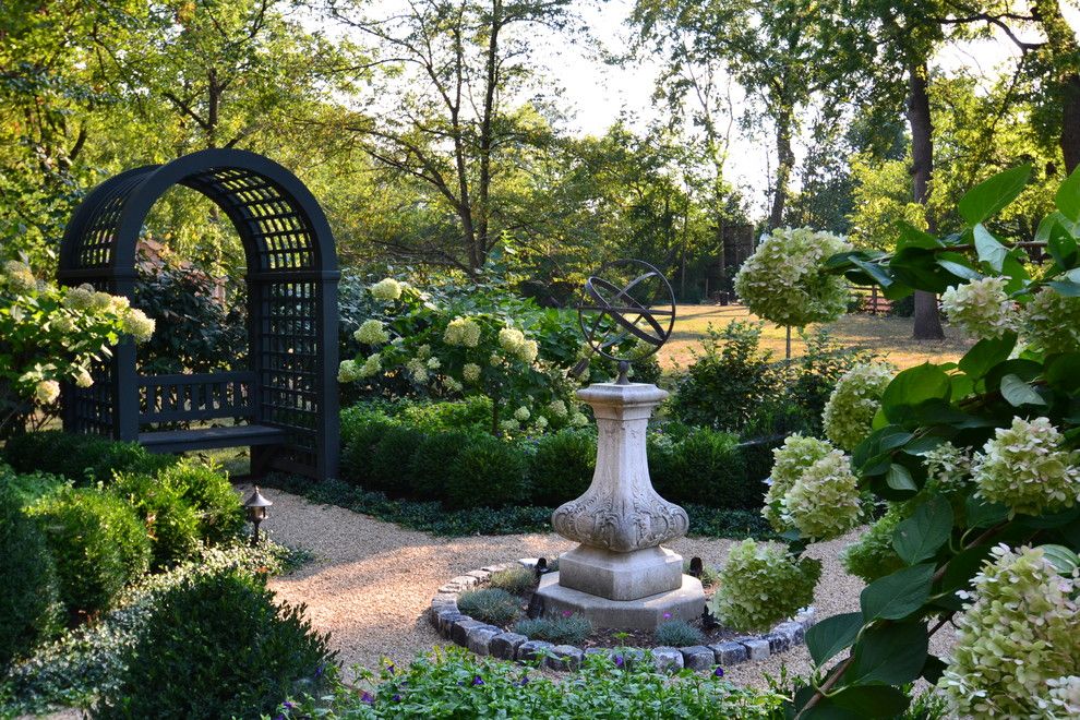 Armstrong Garden Center for a Traditional Landscape with a Stone Border and Burns Avenue by Architectural Landscape Design, Inc.