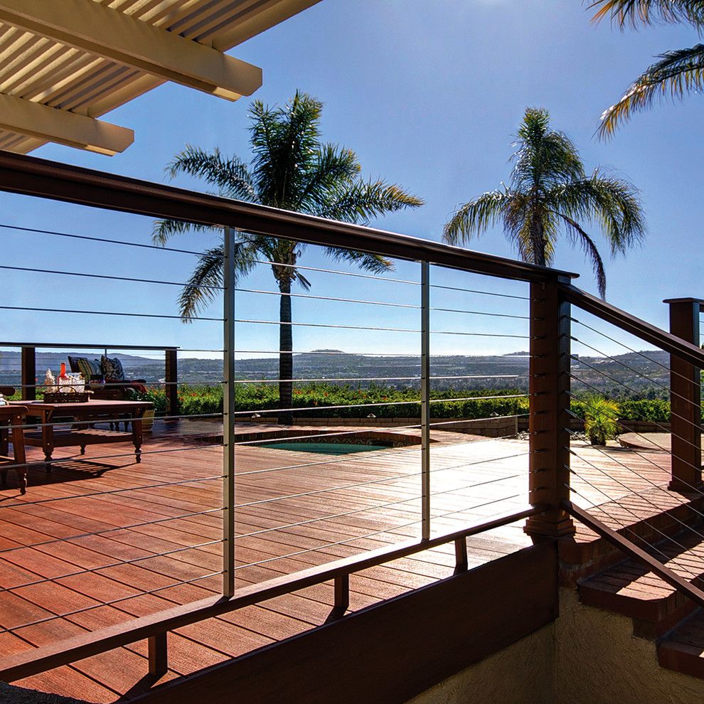 Arteriors Home for a Contemporary Deck with a Contemporary and the Home Depot Decks and Fences by the Home Depot