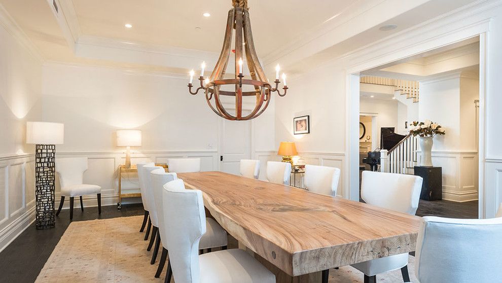 Arteriors Home for a Transitional Dining Room with a Wood Flooring and 122 North Anita by Meridith Baer Home