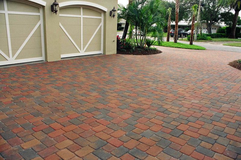 Artistic Pavers for a  Spaces with a Colored Driveway and Driveway Pavers & Surfaces by Artistic Pavers & Surfaces Inc