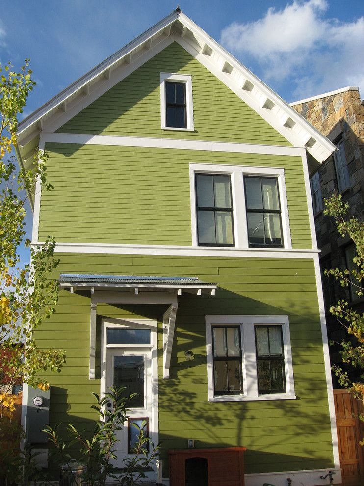 Attic Truss for a Victorian Exterior with a Victorian and Green House   1152   South Main Colorado by Kenny Craft,  Cnu  Leed Ap