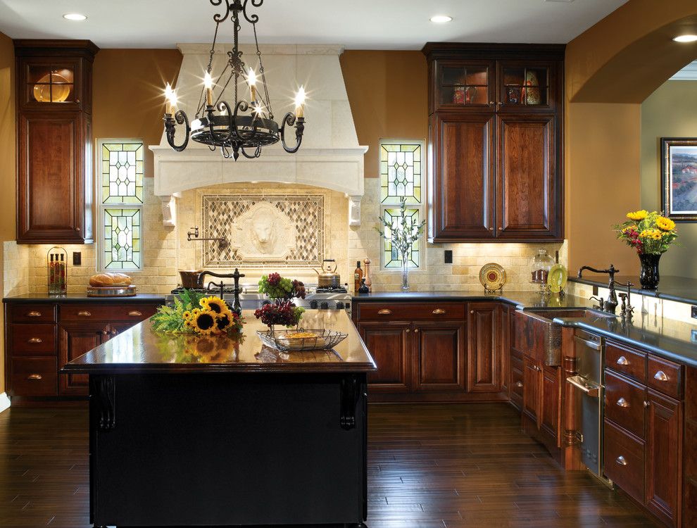 Austin Hardwoods for a Traditional Kitchen with a Raised Panel and Kitchen Cabinets by Capitol District Supply