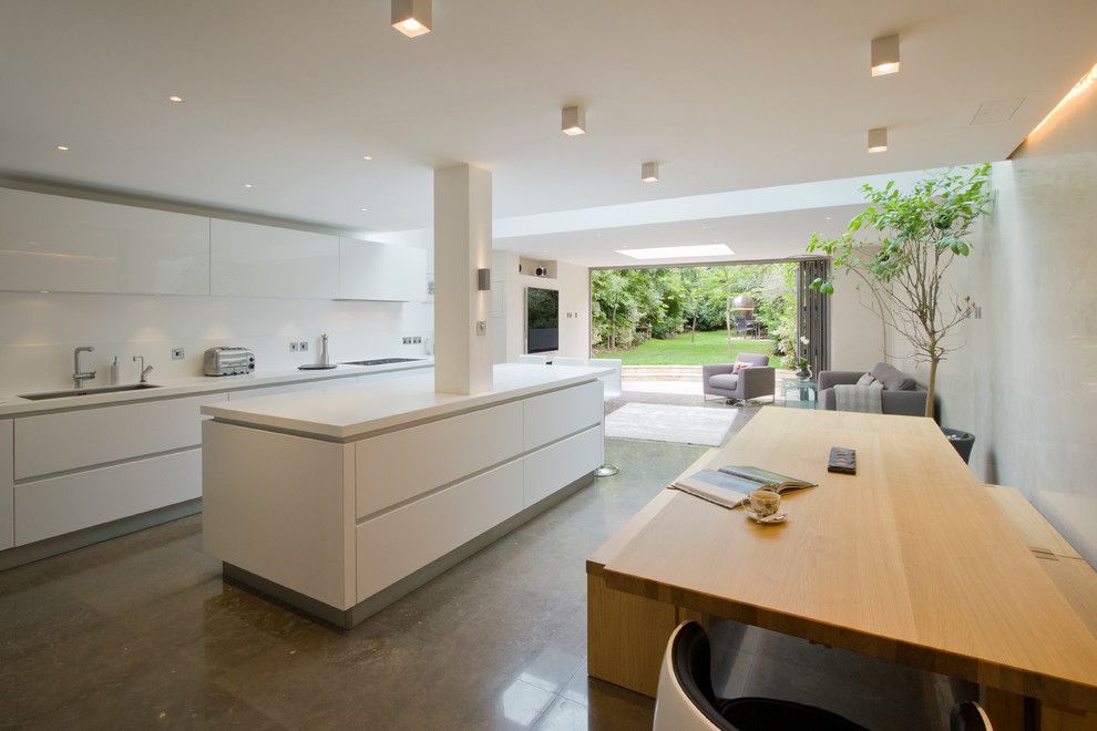 Barndominium Floor Plans for a Contemporary Kitchen with a Indoor Plants and St Johns Wood Family Home, London by Ddwh Architects