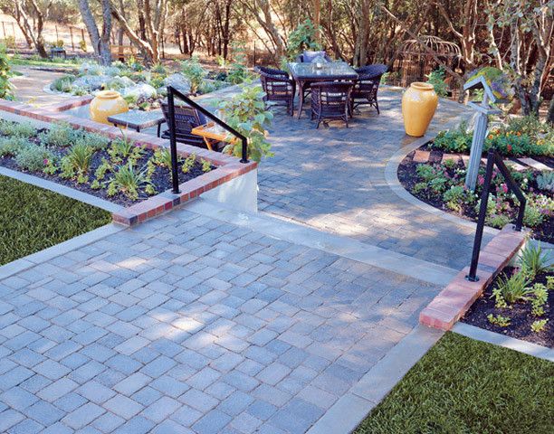 Basalite for a Traditional Landscape with a Pavers and Patio Pavers by Basalite Concrete Products