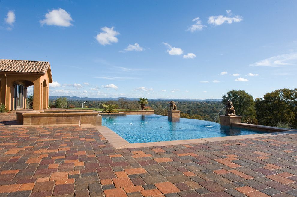 Basalite for a Traditional Pool with a Pool Remodel and Pool and Patio Pavers by Basalite by Basalite Concrete Products