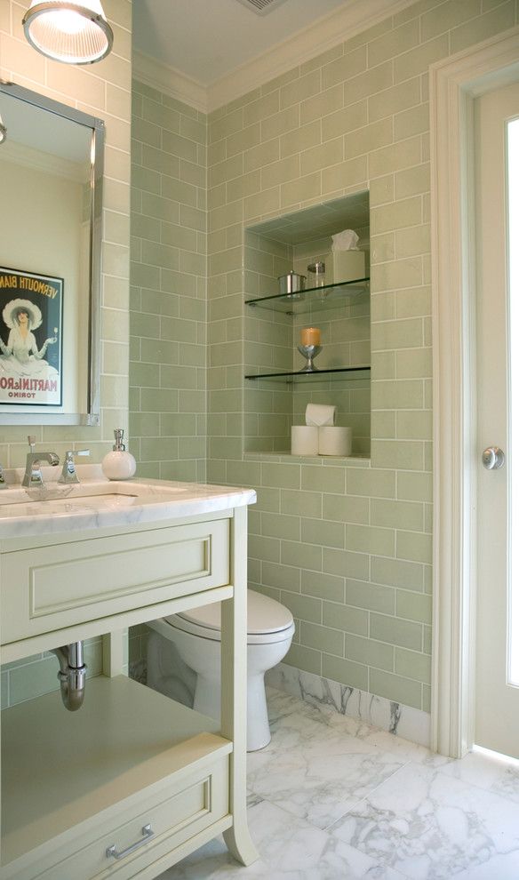 Bathroom Color Schemes for a Contemporary Bathroom with a Bathroom Floor and Northbrook Residence by Alan Design Studio