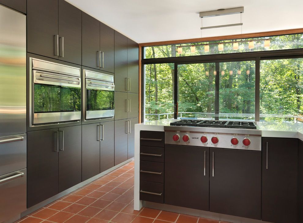 B&b Appliance for a Modern Kitchen with a Subzero and Modern Kitchen by Ri Kitchen & Bath