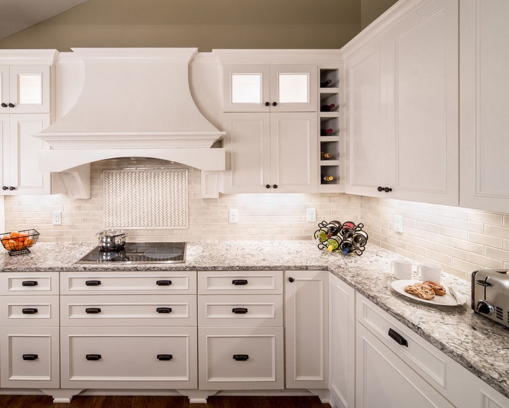 Beaver Tile for a Transitional Kitchen with a Handmade Tile and Kitchens by Beaver Tile and Stone