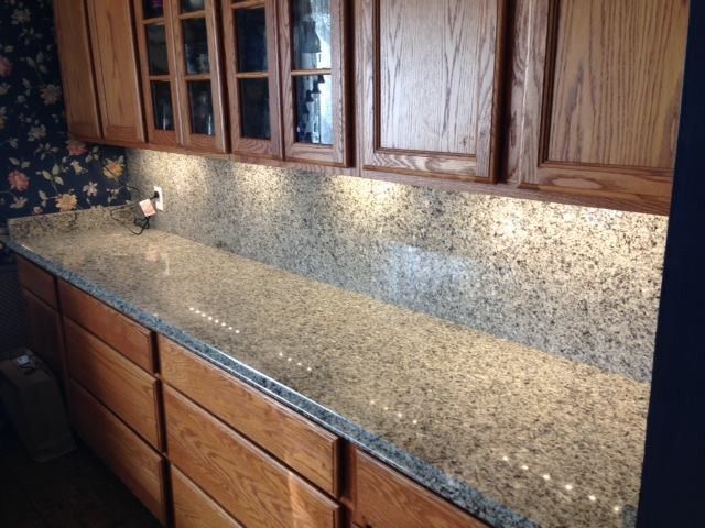 Bedrock Granite for a Transitional Kitchen with a Kitchen and Kitchens by Bedrock Granite Company