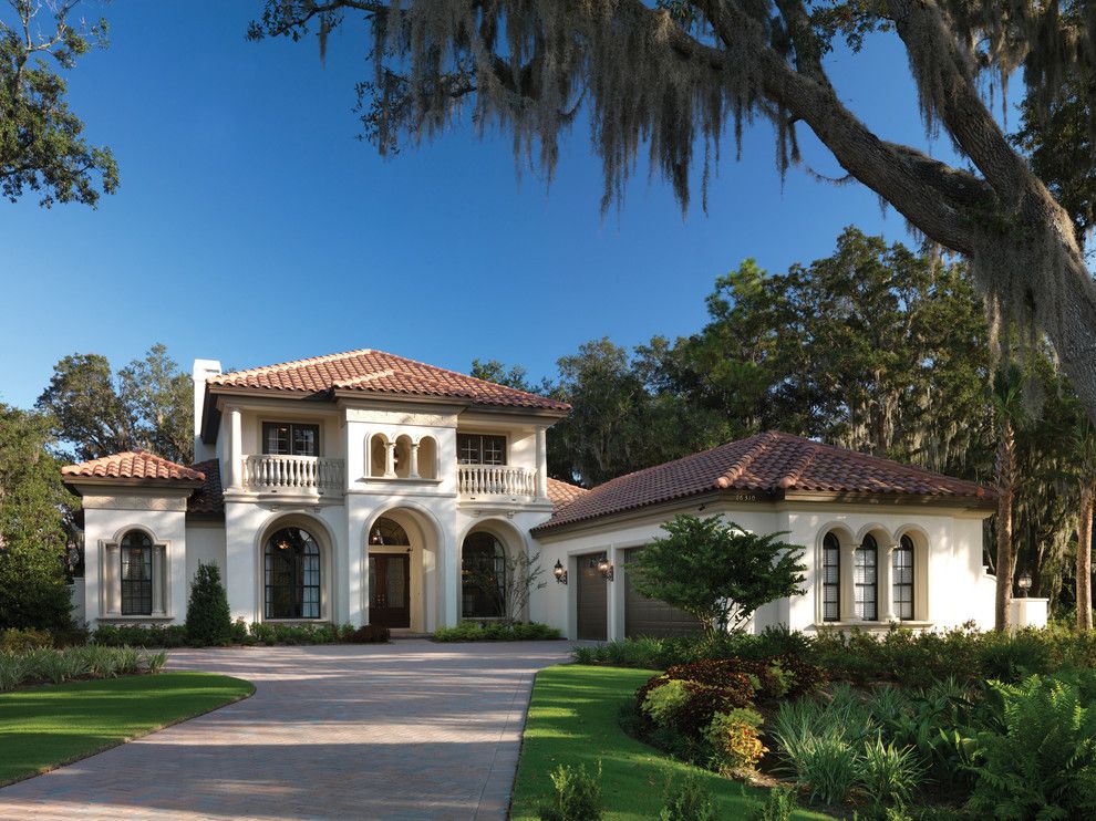 Bella Vita Custom Homes for a Mediterranean Exterior with a Luxury Home and Gulfport 1093 by Arthur Rutenberg Homes