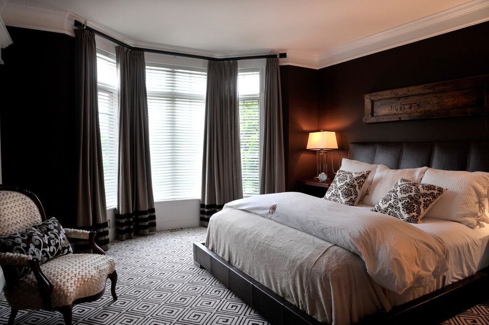 Benjamin Moore Wedgewood Gray for a Contemporary Bedroom with a Restful and Ny Estate by a Perfect Placement