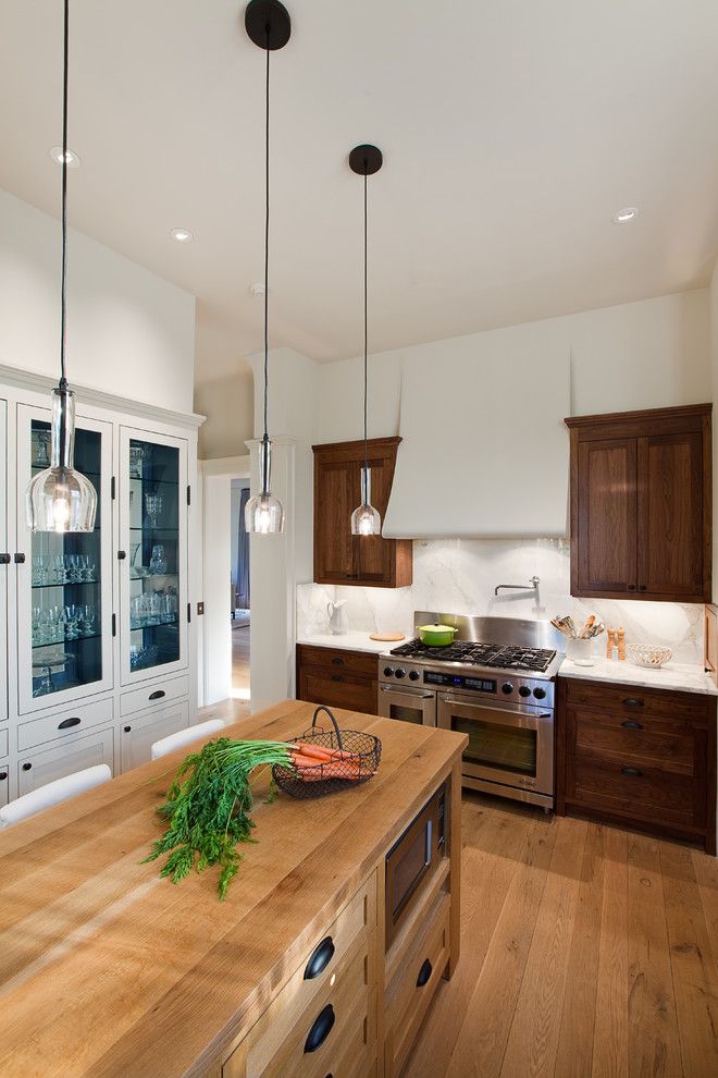 Berger Appliance for a Traditional Kitchen with a Kitchen Hardware and Urban Homestead by Tim Cuppett Architects