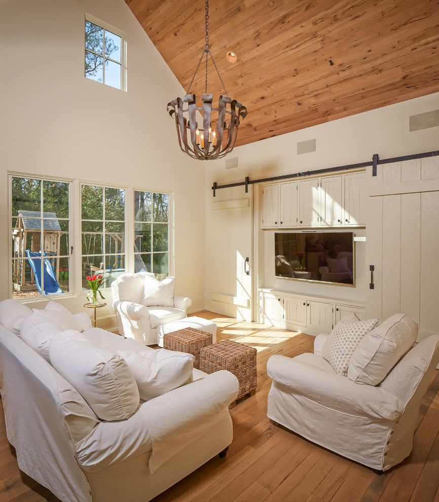 Better Built Barns for a Traditional Family Room with a Stool and Shasta by Thompson Custom Homes