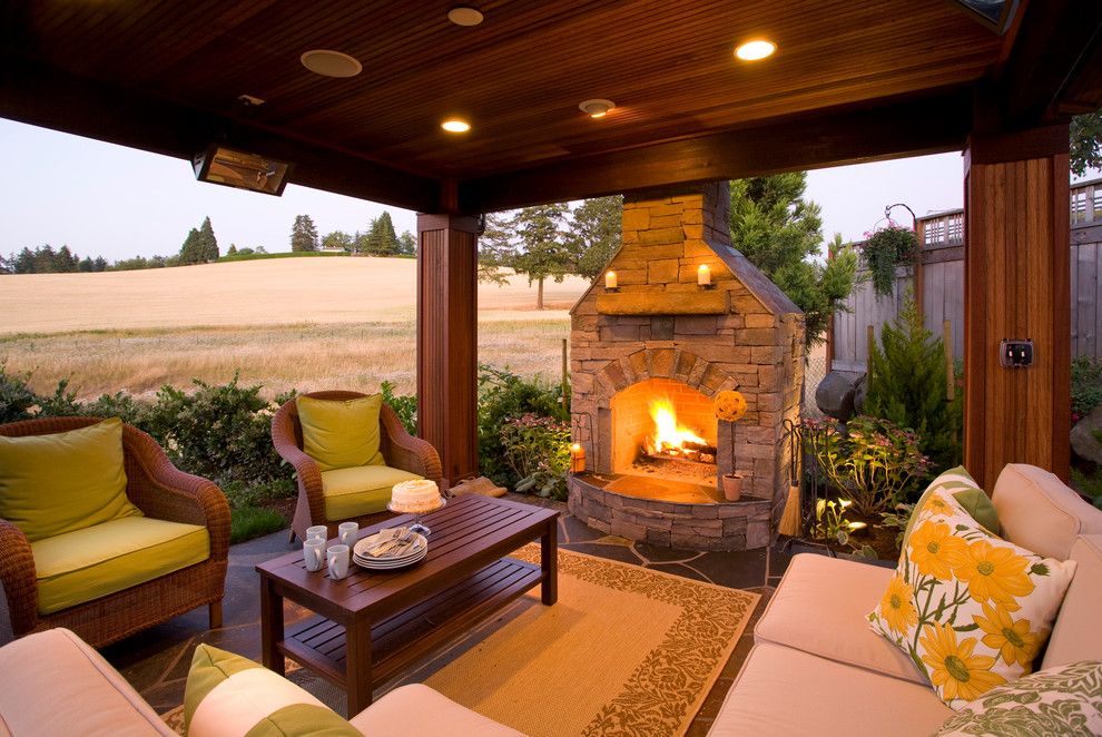 Big Sky Brokers for a Traditional Patio with a Night Lighting and Big Sky Projects by Big Sky Landscaping