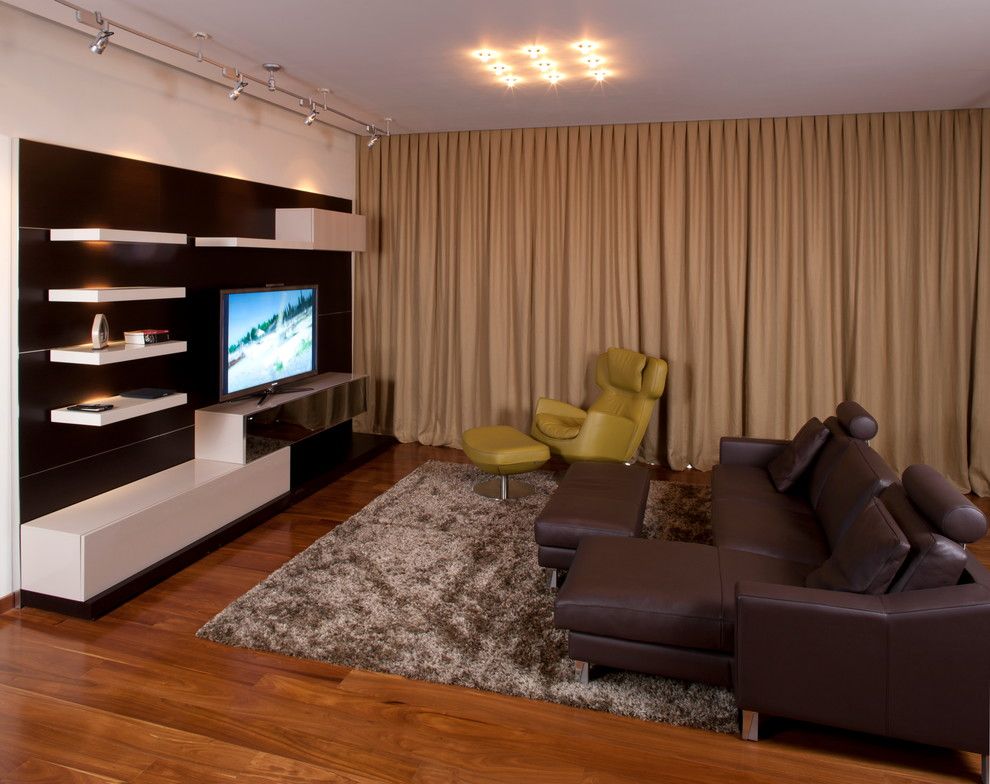 Blueprint Dallas for a Contemporary Living Room with a Entertainment and Gte House by Cantoni