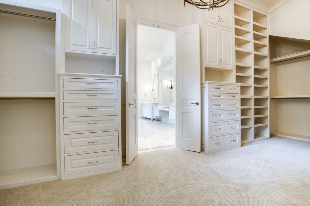 Blueprint Dallas for a Traditional Closet with a Traditional and Desco by Danes Custom Homes