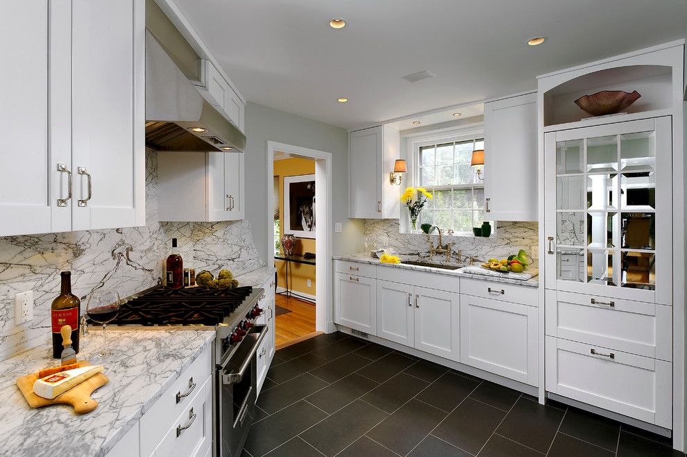 Bob Wallace Appliance for a Traditional Kitchen with a Sconce and Kitchens by Bob Narod, Photographer, Llc