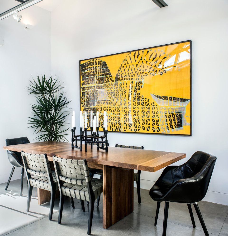 Boconcept for a Contemporary Dining Room with a San Francisco and Corona Heights Residence by Gath Interior Design