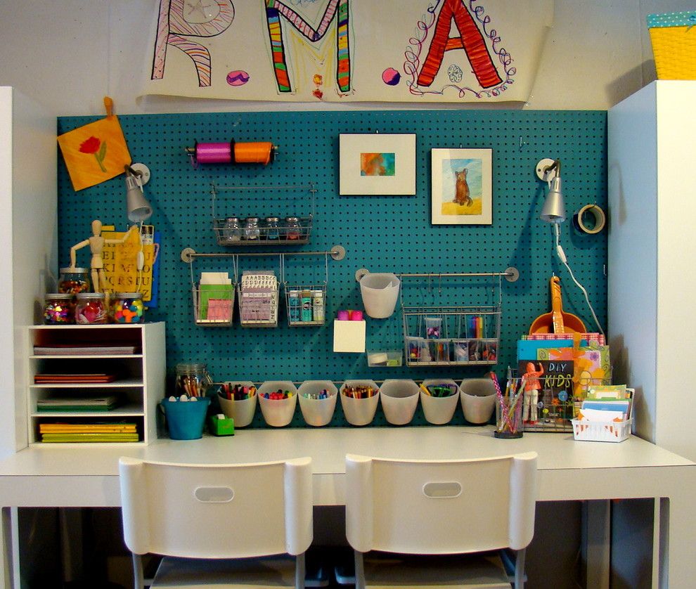 Boise Hunter Homes for a Contemporary Kids with a Craft Room and Kids Art Studio by S Connors