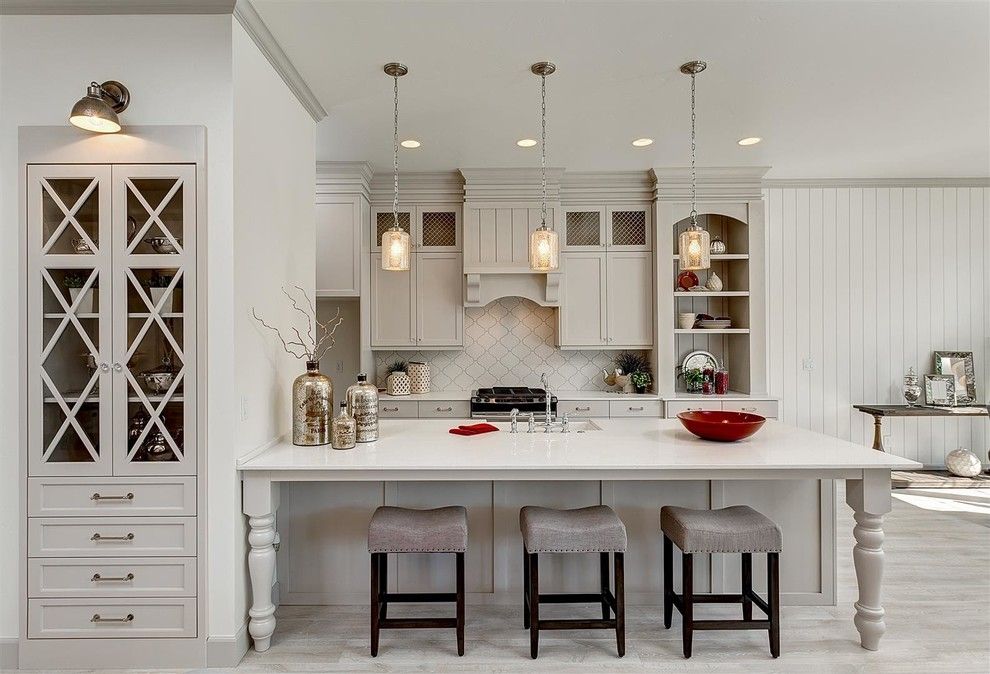 Boise Hunter Homes for a Traditional Kitchen with a Gray Bar Stools and 2014 Fall Parade of Homes   the Chorley Cottage by Clark & Co Homes