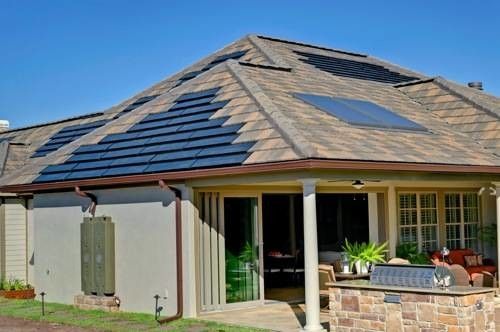 Boral Roofing for a Contemporary Spaces with a Net Zero Home and the Kb Home Greenhouse Builder Concept Home by Boral Roofing