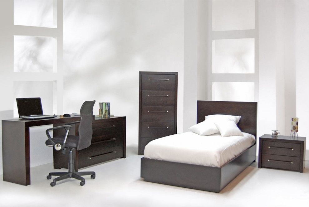 Bova Furniture for a  Bedroom with a Contemporary Office and Our Projects by Bova Scottsdale