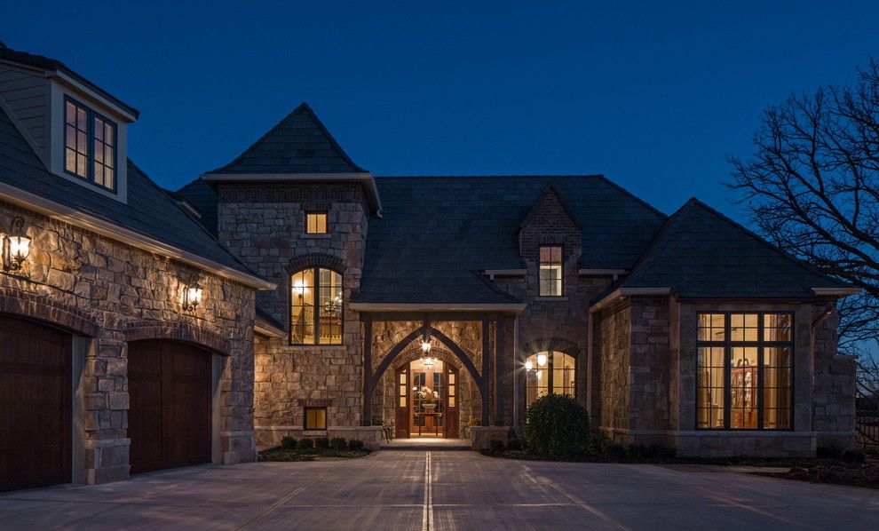 Builders Supply Omaha for a Traditional Exterior with a Lantern and Twelve Oaks by Curt Hofer & Associates