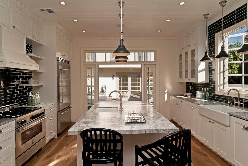 Builders Warehouse Okc for a Traditional Kitchen with a White Panel Ceiling and West Hollywood by Baypost Builders, Inc