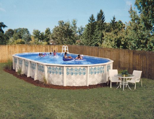 Burton Pools for a  Pool with a  and Doughboy Above Ground Pool From Burton Pools by Burton Pools and Spas