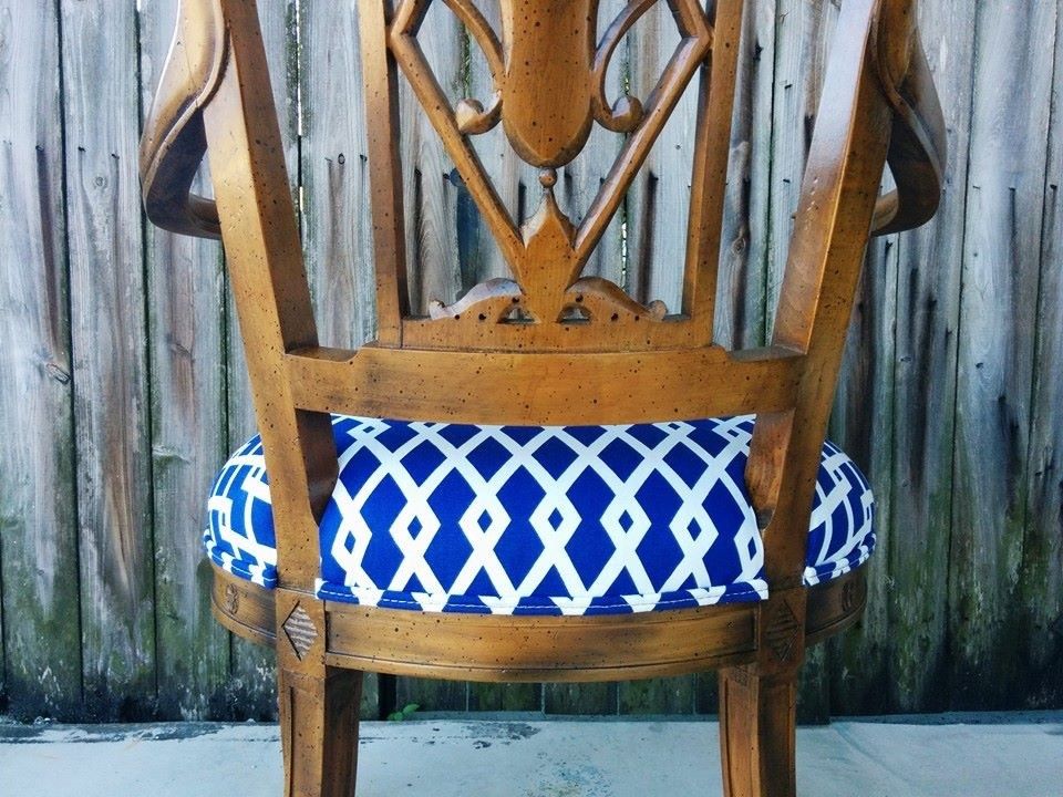 Calico Corners for a Eclectic Dining Room with a Eclectic and Reupholstered Side Chair by Calico Corners Osprey