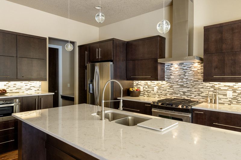 Cambria Countertops for a Modern Kitchen with a Quartz and Torquay Kitchen by Renaissance Granite & Quartz