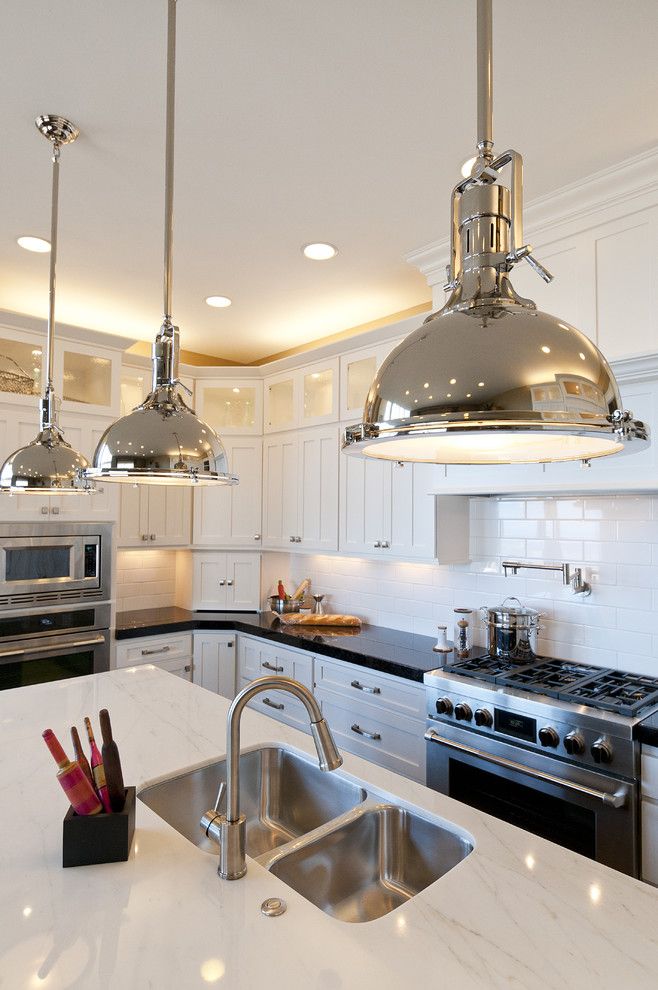 Candlelight Cabinets for a Craftsman Kitchen with a Utah Interior and Modified Telluride by Candlelight Homes by Candlelight Homes